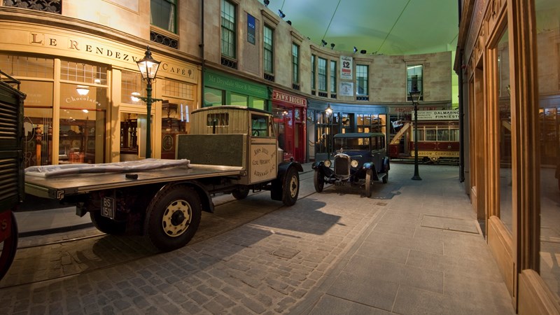 Riverside Museum replica street