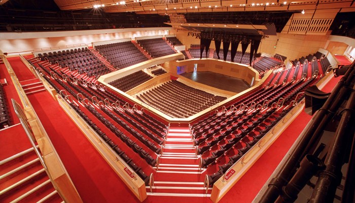 Glasgow Royal Concert Hall Main Auditorium Empty