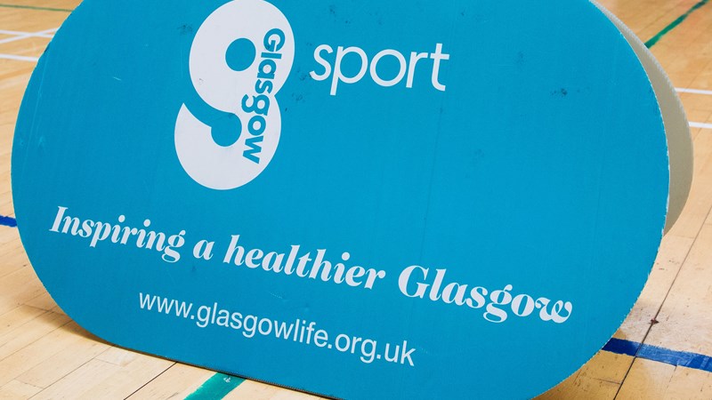 Glasgow Life promotion sign