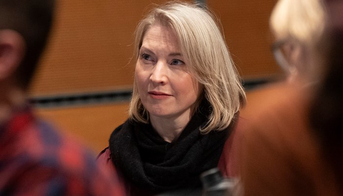 A person during a workshop at the Centre for Contemporary Arts for the Sauchiehall Street: Culture and Heritage District.