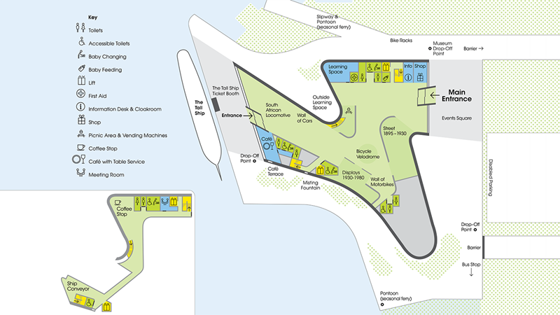 floorplan for Riverside Museum